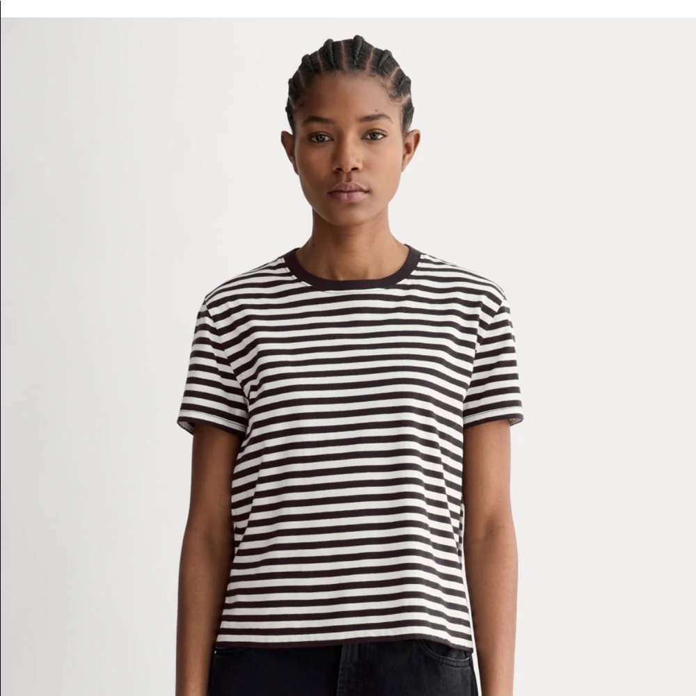 NWT Everlane Box Cut Essential Tee